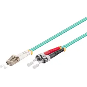 Оптоволоконный кабель Goobay 50/125 (OM3) LC-ST 1м