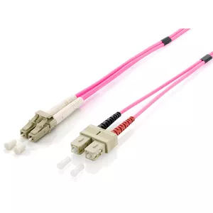Fiber Optic Patch Cable Equip LC/SC OM4 1m