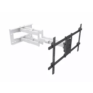 Multibrackets M Universal Long Reach Arm HD 910mm Dual White TV Wall Mount for 50 to 80 Inch Screens up to 60 kg with VESA up to 800x400 mm