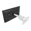 Multibrackets M Universal Long Reach Arm HD 910mm Dual White Photo 4
