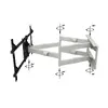 Multibrackets M Universal Long Reach Arm HD 910mm Dual White Photo 9