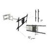 Multibrackets M Universal Long Reach Arm HD 1010mm White Photo 8
