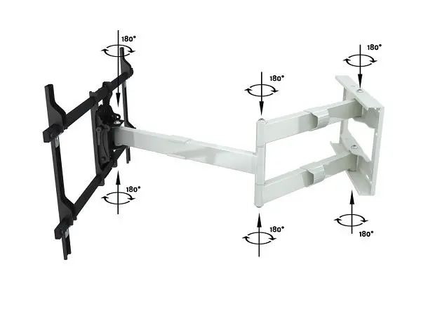 Multibrackets M Universal Long Reach Arm HD 1010mm White Photo 26