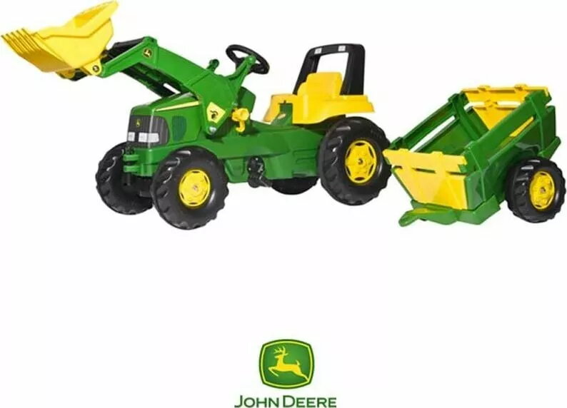 Педальный трактор rolly toys rollyJunior John Deere Photo 2