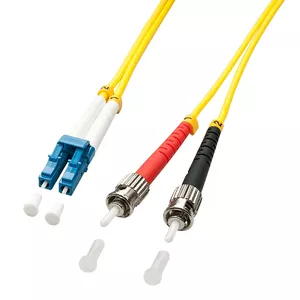 Lindy 1m LC/ST InfiniBand Fibre Optic Cable Multicolour Yellow