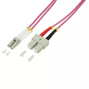 Fibre optic cable LogiLink 0.5m LC-SC