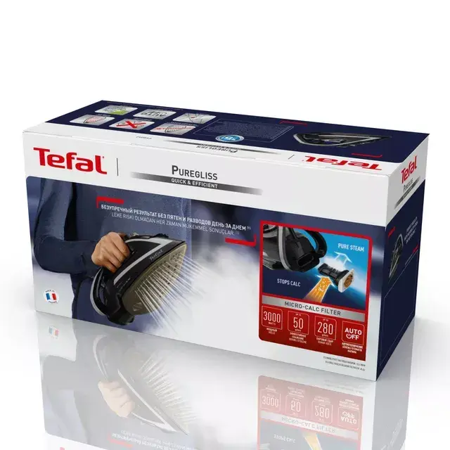 Tefal FV8062 утюг сухой и с паром — 3000 Вт Photo 5