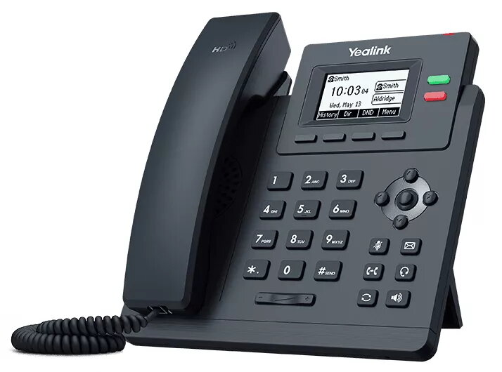 IP telefons Yealink SIP-T31 pelēks LCD