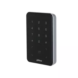 Access control reader DAHUA DHI-ASR2101A-ME — 12V DC, 0.5A, compact (86×123 mm), black