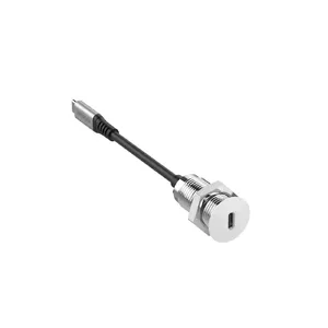 Vivolink PROUSBCMF0.3SOCKET-W USB cable 0.3 m USB 3.2 Gen 2 (3.1 Gen 2) USB C White