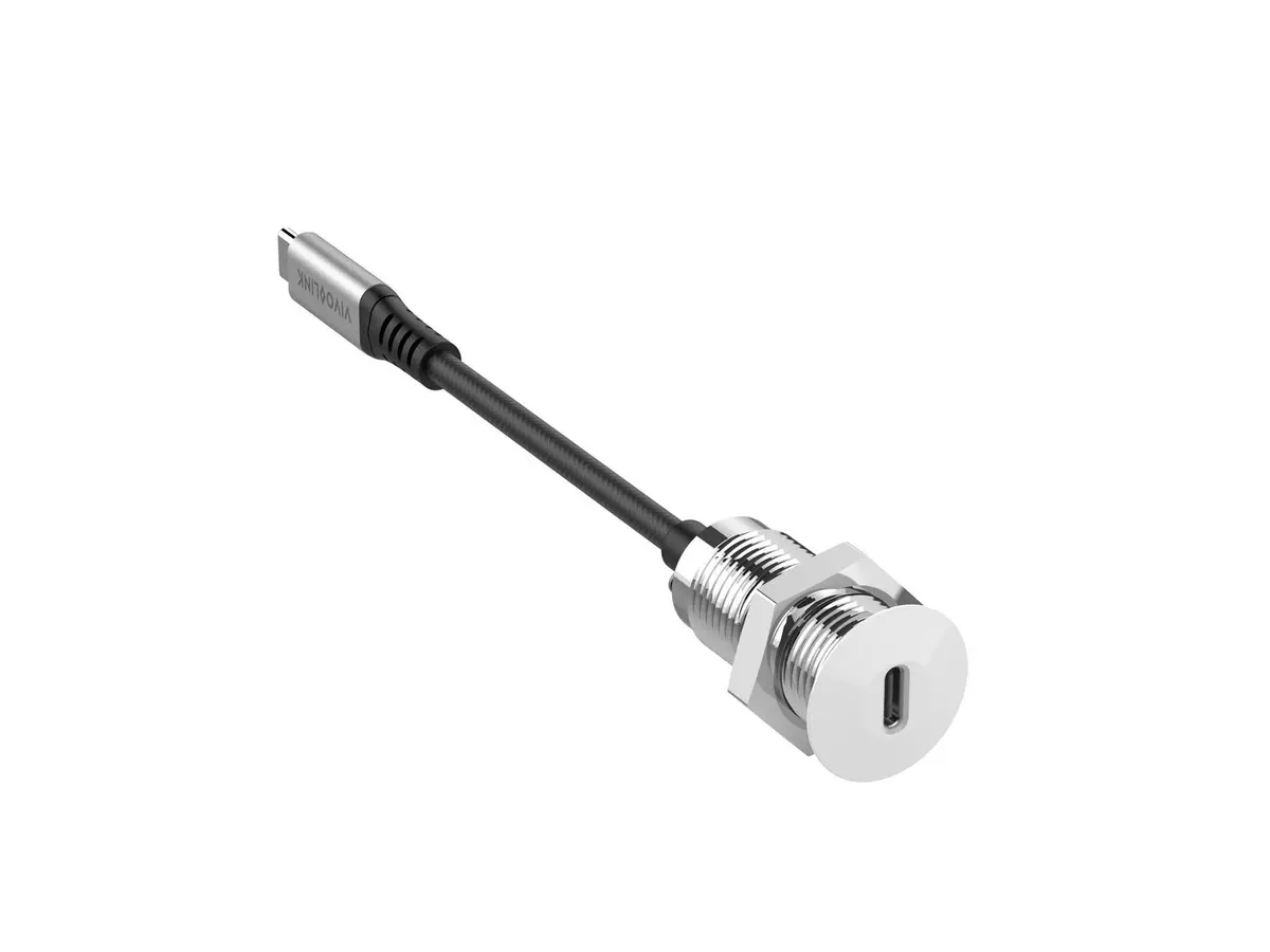 VivoLink USB kabeļveida ligzda USB-C vīrietis