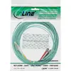 InLine Fiber Optical Duplex Cable LC/ST 50/125µm OM3 0.5m Photo 2