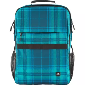 Ikdienas mugursoma HP Campus XL Tartan Plaid Backpack Zila Poliesters