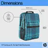 HP Campus XL Tartan Plaid Backpack Photo 3
