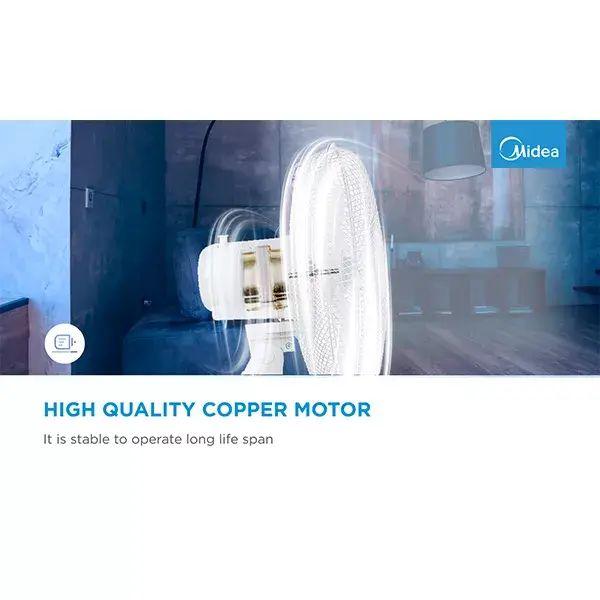 Midea FT40-21M настольный вентилятор — 40 см, 3 скорости Photo 5