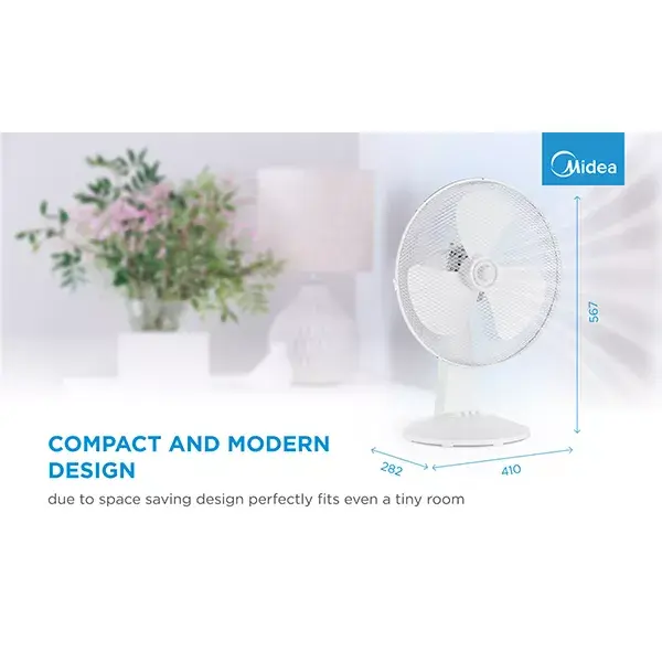Midea FT40-21M настольный вентилятор — 40 см, 3 скорости Photo 6
