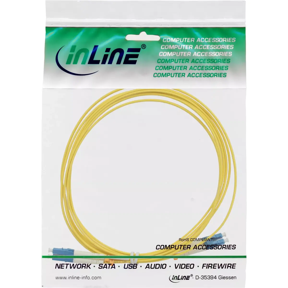 Fiber Optical Duplex Cable LC/LC InLine 88656V Photo 2