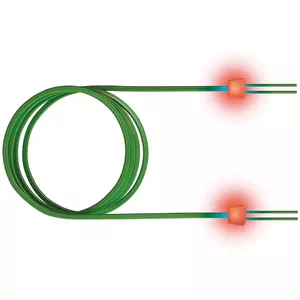 Fibre optic cable Sacon LSD31100010 1 m SC Turquoise