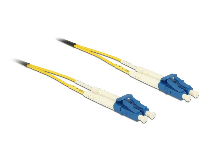 DeLOCK 5m LC-LC OS2 Singlemode Fibras