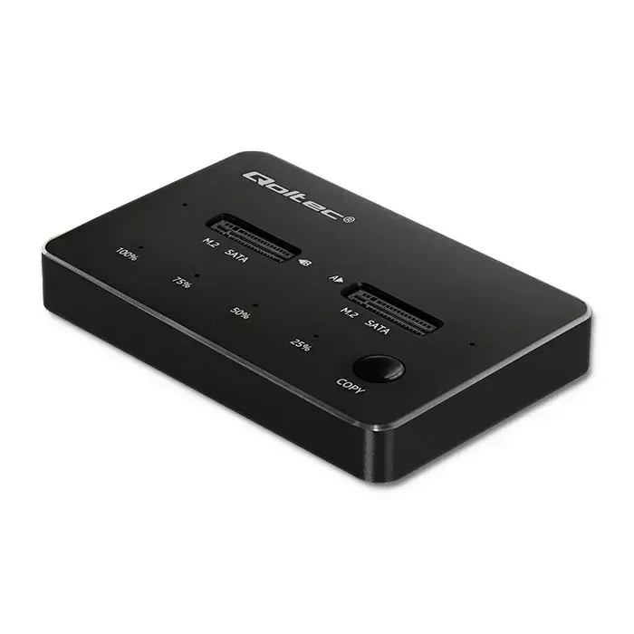 Док-станция QOLTEC 50310 для 2x M.2 SSD Photo 11