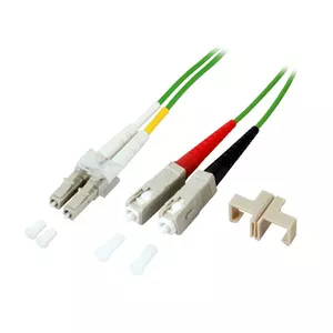 Оптоволоконный кабель EFB Elektronik O0323.5OM5 5 м 2x SC 2x LC Зеленый
