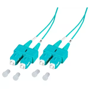 EFB Elektronik O7413.2-1.2 optisko šķiedru kabelis 2 m 2x SC OM3 Krāsa "Aqua"
