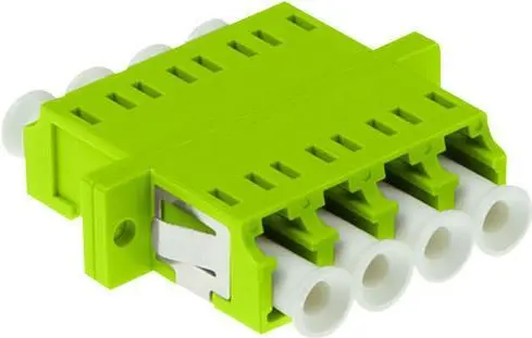 Optiskā LC dupleksa adapteris multimodāls OM5
