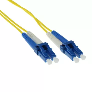Fiber Patch Cable Duplex LC Connectors ACT 2m OS2 9/125