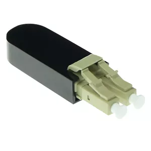 Fiber optic LC loopback adapter ACT 850 nm multimode