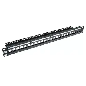 24 Port Keystone-jack Patchpanel ACT PP1030