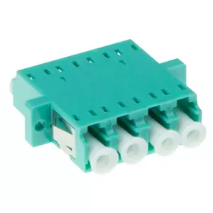 Fiber optic LC quad adapter ACT EA9008 OM3