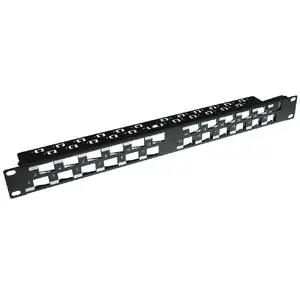 Patch panel ACT 24 Port Keystone jack 45 degrees