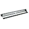 Patch panel ACT 24 Port Keystone jack 45 degrees Photo 2