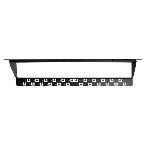 Patch panel ACT 24 Port Keystone jack 45 degrees Photo 4