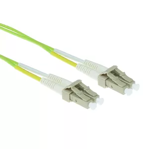 OM5 Fiber Patch Cable ACT 1.5m Duplex LC Connectors