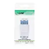 InLine FO Keystone Snap-in adaptor white duplex LC/LC Photo 3