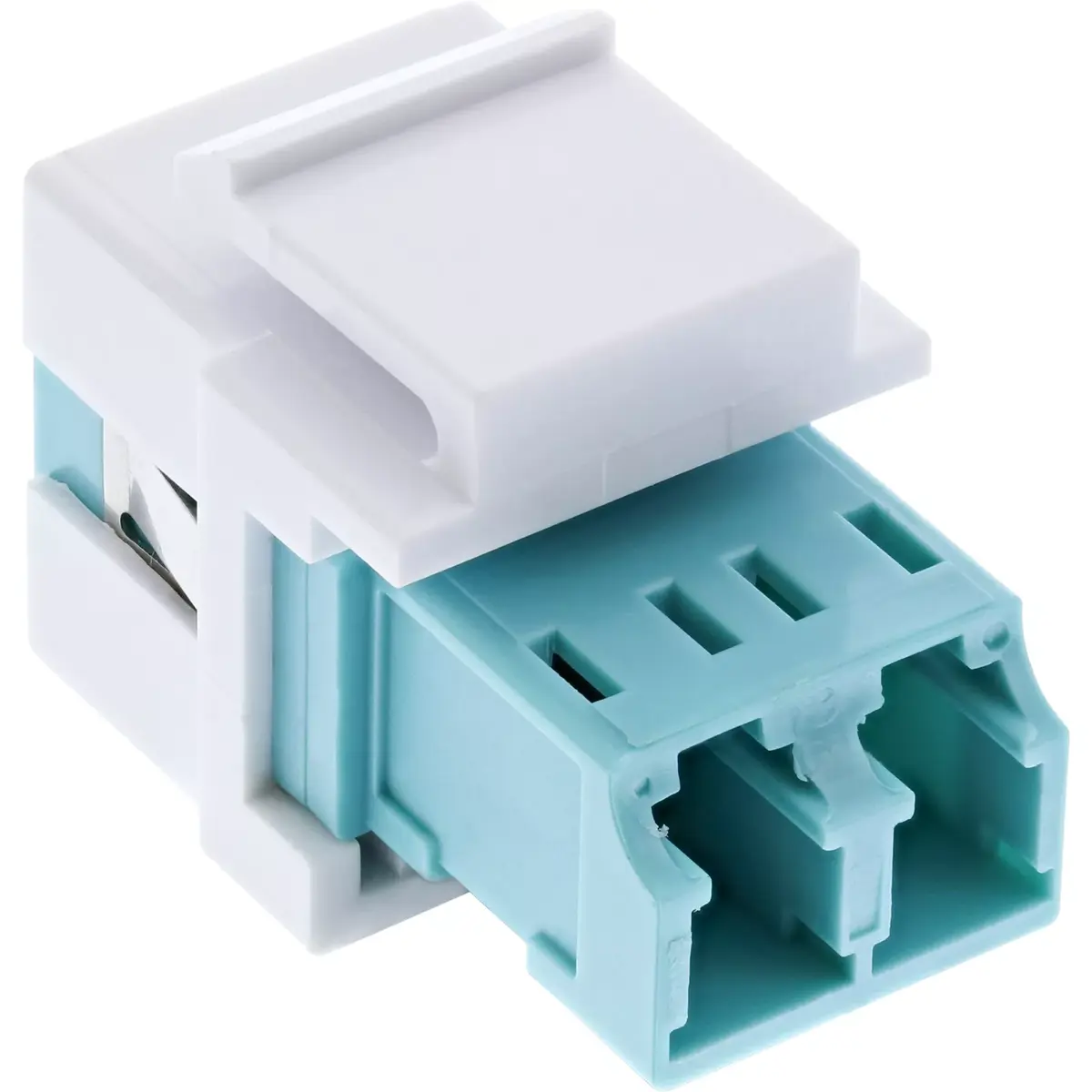 Fiber optical Keystone Snap-in adaptor InLine 89988B Photo 2