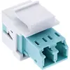 Fiber optical Keystone Snap-in adaptor InLine 89988B Photo 2
