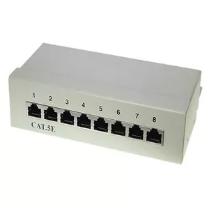 Pārejas paneļa S/CONN 75058 Mini Cat5e Pelēks