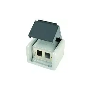 RJ45 Розетка IP44 AP Серый Telegärtner H02000A0070