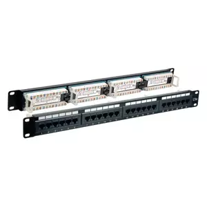 Patch panel EFB Elektronik 37585.1 RJ-45 1U Black