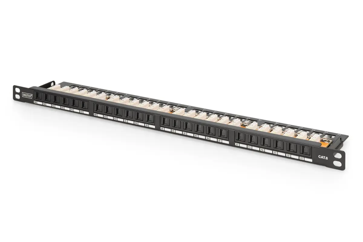 Pārejas paneļa, Digitus, CAT 6, E
