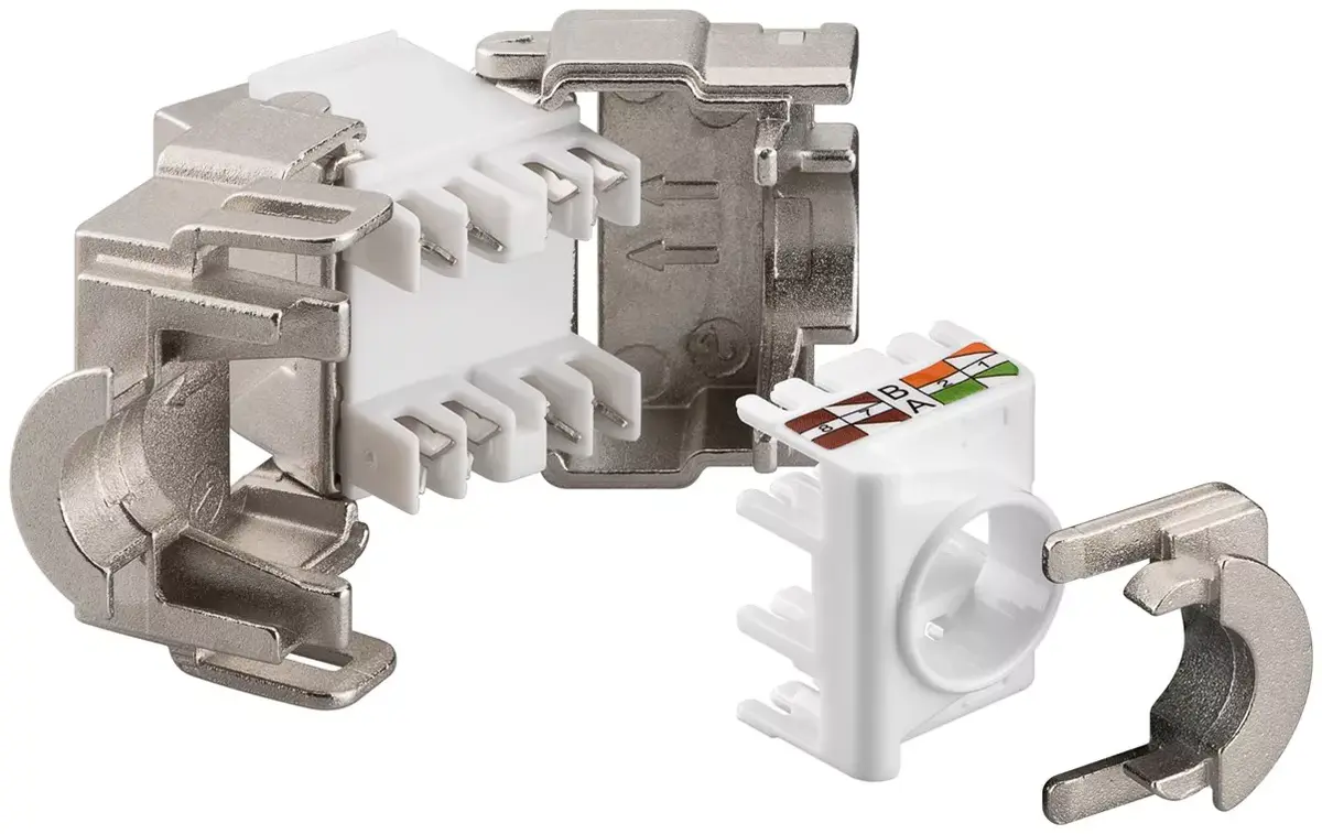 Модуль Keystone RJ45 CAT 6A STP Goobay Photo 2