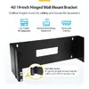 StarTech WALLMOUNTH4 4U Wall Mount Patch Panel Bracket Photo 8