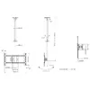 Ceiling Mount Multibrackets M Public Ceilingmount Large Single Black 3000 Photo 8
