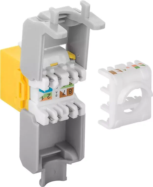 Keystone modulis RJ45 CAT 6A UTP Goobay 90691 Photo 3