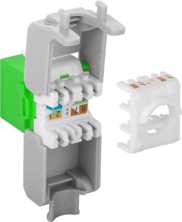 Модуль Keystone RJ45 CAT 6A Goobay 90687 Photo 3