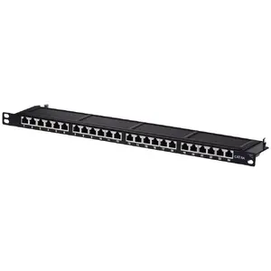 Patch Panel Helos 134334 0.5U Gigabit Ethernet Grey