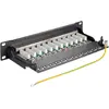 Patch Panel Goobay CAT 6 10-Inch 12-Port Photo 3