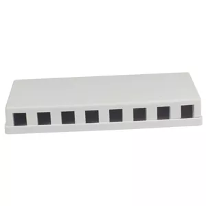 Patch panel Synergy21 S216344, 24-port keystone, white